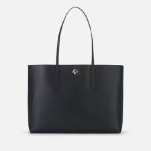 Kate Spade Handbags - GENUINE Kate Spade Molly Tote
Large Bag Black Leather Handbag